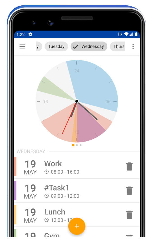 TaskDo is a visual time management app that helps you keep track of your tasks and increase productivity. With
          TaskDo, you can easily view all your current and future reminders or schedules on the graph